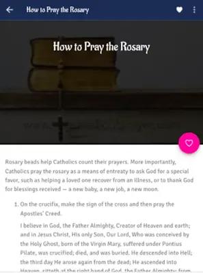 How To Pray The Rosary - Holy android App screenshot 12