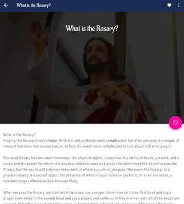 How To Pray The Rosary - Holy android App screenshot 4