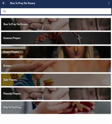 How To Pray The Rosary - Holy android App screenshot 6